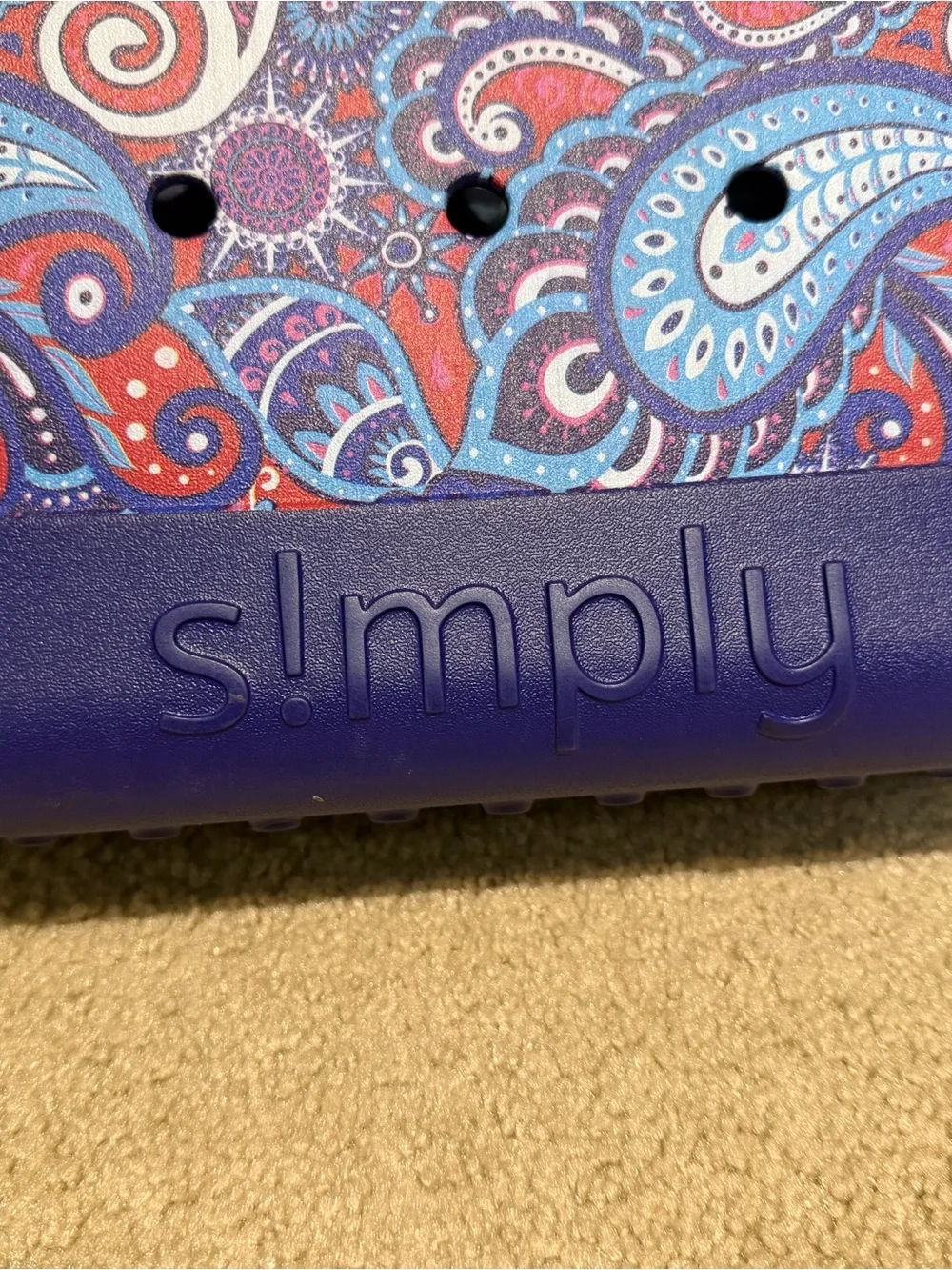 Simply Southern EVA Paisley Print Tote Bag